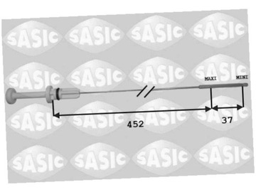 фото thumb №2, Щуп уровня щуп масла citroen c3 ii 1.1 1.4 09-16 c2 1.1 1.4 03-12