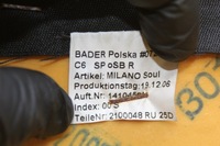 фото thumb №8, Обшивка сиденье правый задняя задний audi a6 c6 allroad kombi кожа