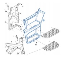 фото thumb №2, Корпус порог ниша левая scania s / r 2017- niska