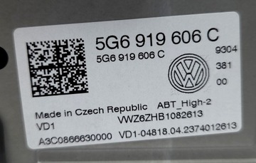 фото thumb №12, Дисплей монітор vw arteon 5g6919606c