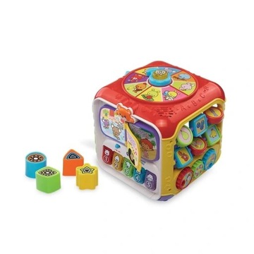 VTECH ACTIVITY CUBE ОБРАЗОВАТЕЛЬНАЯ СВЕТОВАЯ ЗВУКОВАЯ ИГРУШКА В ПОДАРОК