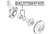 фото thumb №3, Підшипник ступиця передні renault logan 2005-2013 febest