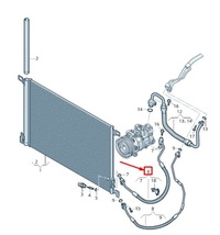 фото thumb №1, Audi q8 4mn a/c охолоджуюча рідина труба 4m0816721db