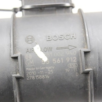 фото thumb №5, Opel astra j 2011 витратомір масовий повітря maf