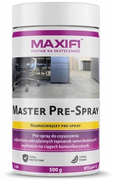 MAXIFI MASTER PRE-SPRAY POWER RINSE АКСЕССУАРЫ ДЛЯ МОЙКИ АВТООБИВКИ 2x500г