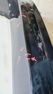 Бампер задня задній bmw x5 f15 m-pakiet оригінальний Зі Шроту, фото thumb