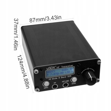 8-полосные трансиверы SDR USDR USDX PLUS V2 с микрофоном