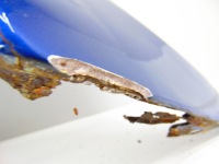 фото thumb №7, Крыло правый перед передний mercedes slk r171 w171 lift лак 345