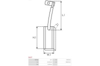 фото thumb №3, Щітка генератора svx7 kpl as-pl