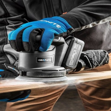 ЭНЦЕНТРИЧЕСКАЯ ШЛИФОВАЛЬНАЯ МАШИНА ENERGY+ 18V LI 125 ММ.
