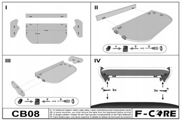 фото thumb №5, Полиця tir середня opel movano b 10-19 полиці