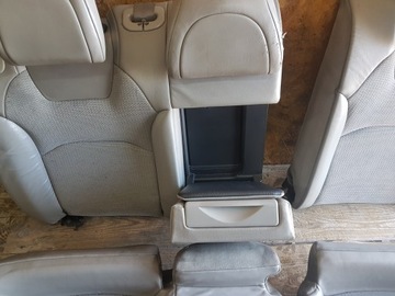 фото thumb №11, Диван задня сидіння зад beż напівшкіра citroen c5 iii 2008-2017