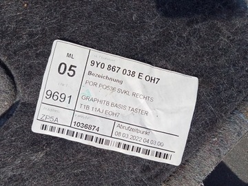 фото thumb №10, Porsche cayenne iii 9y - оббивка боковина багажника правий 9y0867038e