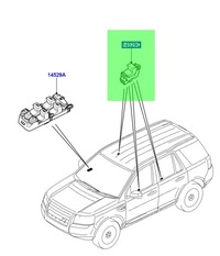 фото thumb №8, Новый переключатель стекло дверь jaguar xk x150 06-
