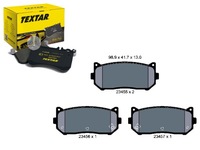 фото thumb №1, Тормозные колодки тормозные kia задняя shuma 97-04 clarus textar