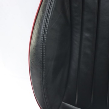 фото thumb №8, Mini r56 jcw комплект сидений gp2 подогрев кожа чёрная championship red