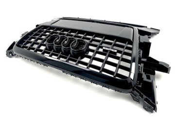 фото thumb №12, Audi q5 8r 08-12 стиль s-line решётка радиатора решётка чёрный блеск bez pdc