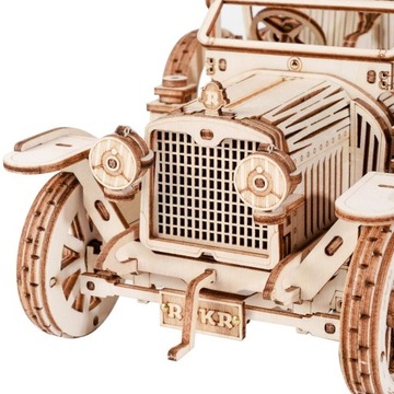 Деревянный 3D-пазл Robotime — ВИНТАЖНЫЙ АВТОМОБИЛЬ — ПОДАРОК ​​MC801