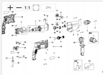Запчасть шестерни BLACK & DECKER 1102 руб.