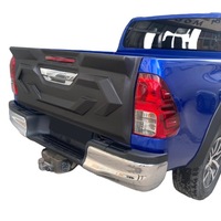фото thumb №6, Защита крышки багажника do toyota hilux viii n1 2015-2020 чёрный mat