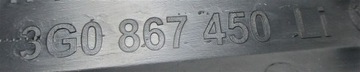 фото thumb №5, Планка dekor двері лівий зад passat b8 3g0867450