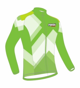 BLUZA KOLARSKA JESIEŃ ZIMA FORZA SPORT MENTA XL