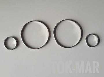 Aluminiowe ramki do licznika Audi A8 D2 94-02