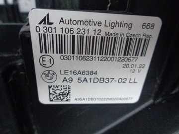 фото thumb №9, Лампа ліва фара bmw 3 g20 g21 18- повний led