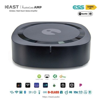 iEAST Audiocast AMP80 Odtwarzacz sieciowy ze wzmacniaczem Hi-FI Multiroom
