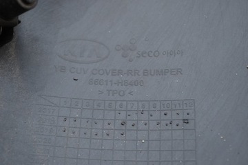 фото thumb №12, Бампер зад задній kia stonic 86612-h8400 спойлер