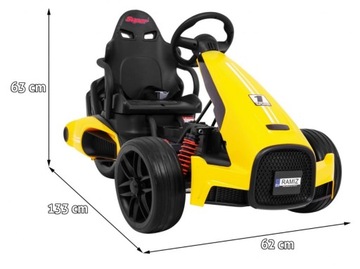 terenowe AUTO NA AKUMULATOR BOLID + amortyzatory