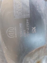 фото thumb №5, Подкрылок левая перед fiat 500 lift оригинал 52007398