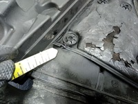 фото thumb №9, Mercedes s класс w220 4.0 cdi v8 верхняя защита двигателя a6280900401