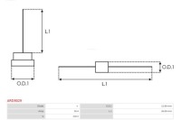 As-pl ard9029 выпрямитель, генератор Доставка, фото thumb