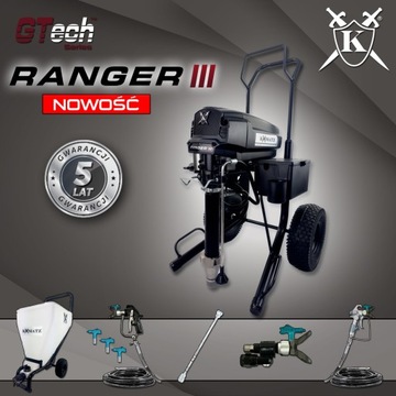 Agregat szpachlarski GTech Ranger III + GRATISY