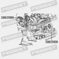 Febest подушка двигуна права Оригінал, фото thumb