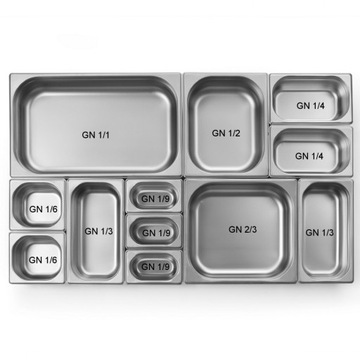 Pojemnik GN 1/3 HENDI Budget Line 7,8L (H)200mm