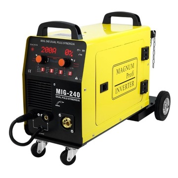 Spawarka MIGOMAT MAGNUM MIG 240 Dual Puls 4x4 3w1
