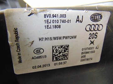 фото thumb №16, Лампа ліва перед audi a3 8v оригінал європа звичайна