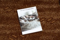 BCF RUG 100 см FILIP бордовый FRAME ^*Q093