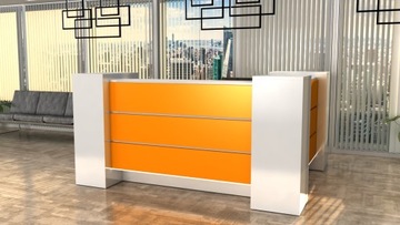 Стойка ресепшн R43 LED 250х200см с подсветкой