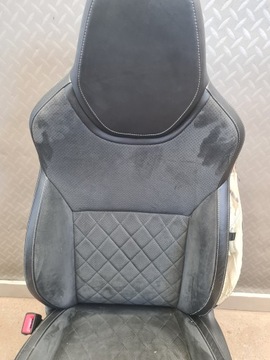 фото thumb №8, Сиденья диван кожа кожаные подогрев superb iii универсал спортлайн алькантара