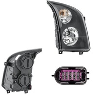 фото thumb №1, Фара лампа правый vw crafter 13- hella