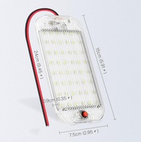 фото thumb №14, 48led освітлення салону автомобіля ліхтарі led багажник салон освітлення