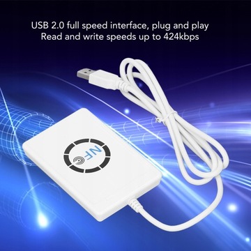 CZYTNIK KART I BRELOKÓW RFID/NFC 13,56 MHZ