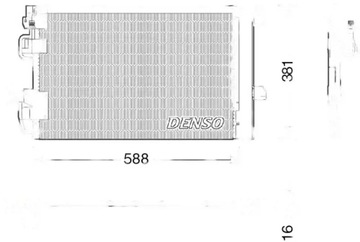 фото thumb №1, Конденсатор радиаторов кондиционера dcn20007 denso