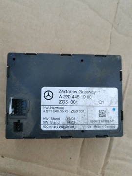 фото thumb №1, Модуль getaway mercedes w220 2204451900