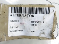 Генератор skoda octavia 1 1.6 038903018a 0124325032 с Разборки, фото thumb