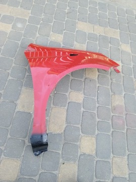 фото thumb №12, Крыло левый зад 3d четверть красный toyota yaris i 3e5