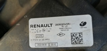 фото thumb №9, Фара лівий dacia sandero 3 stepway jogger logan 3 260608545r 2021-